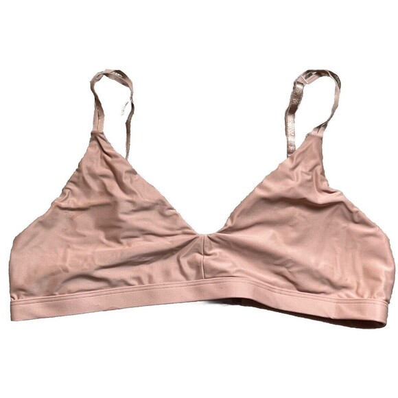 Nude Barre Bra XL Bralette Wireless Lightweight Unpadded Tagless Adjustable New - Picture 2 of 7